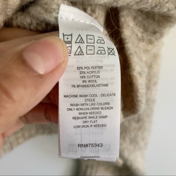 Sincerely Jules Women’s Cowl Neck Knit Sweater - Picture 7 of 8